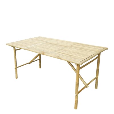 Shirli Folding Solid Wood Dining Table by Bayou Breeze
