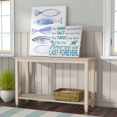 Nerseh 48" Solid Wood Console Table by Breakwater Bay