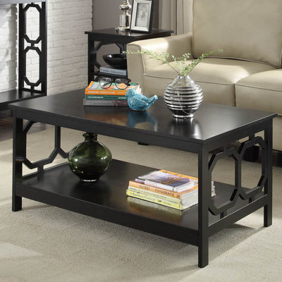 Bodeswell Coffee Table with Storage by Highland Dunes