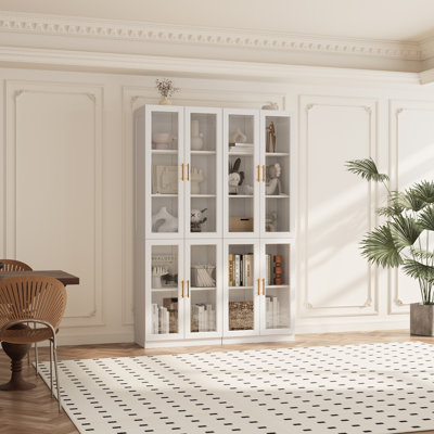 70.9" Display Cabinet With Glass Door by Mercer41