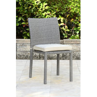 Alyisa Wicker Patio Dining Side Chair by Lark Manor