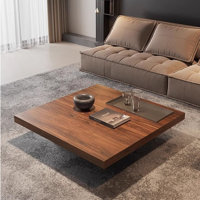 Italian Minimalist Square Coffee Table by Bkoksety