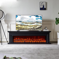 Simulated Electronic Fireplace TV Decorative Stand by Bkoksety