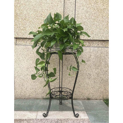 2 Tier Heavy Duty Flower Pot Stand Rack by Charlton Home