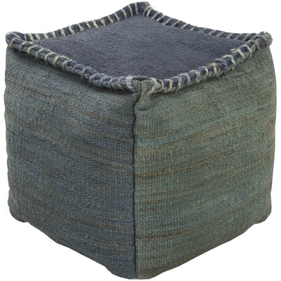 Kromer 18" Square Pouf Ottoman by Bungalow Rose