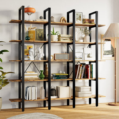 Alysa Etagere Bookcase 5 Tiers by Trent Austin Design