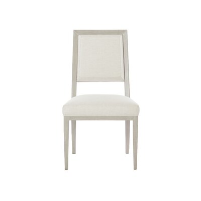 Axiom Upholstered Side Chair in Ivory by Bernhardt