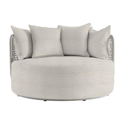 Capella Outdoor Metal Patio Daybed by Bernhardt