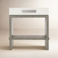 Foundations 1 - Drawer Solid Wood Nightstand by Bernhardt