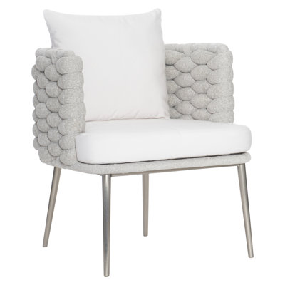 Santa Cruz Outdoor Arm Chair in Nordic Grey by Bernhardt