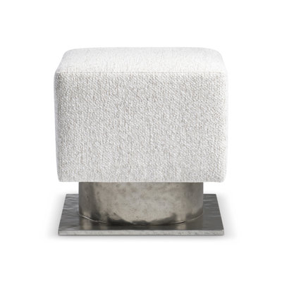Prado Aluminum Accent Stool by Bernhardt
