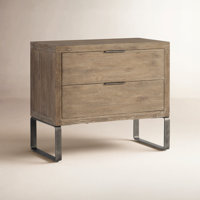 Bernhardt Tribeca Nightstand With Sled Base by Bernhardt