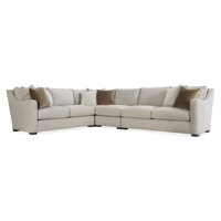 Plush Upholstered Sectional