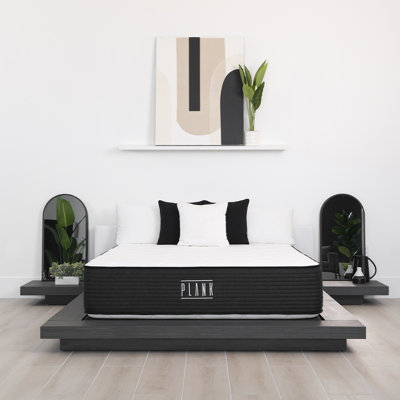 Brooklyn Bedding Plank 13" Luxe Two Sided Firm / Ultra Firm Mattress with Cooling Cover