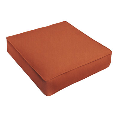 Corded Outdoor Sunbrella Dining Chair Cushion by Beachcrest Home