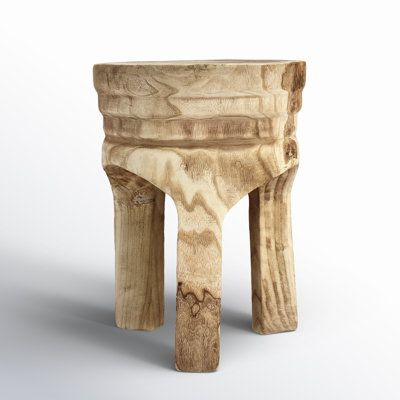 Everdeen Wooden Stool by Joss & Main