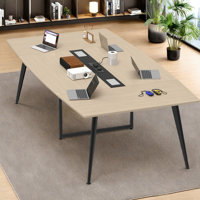 94.5" Rectangle Conference Table with Power Outlets by Balconera