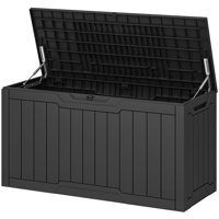 Balconera 80 Gallon Water Resistant Resin Lockable Deck Box by Balconera