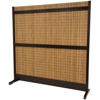 Mount Washington 75" W x 76" H Single Panel Room Divider by Bayou Breeze
