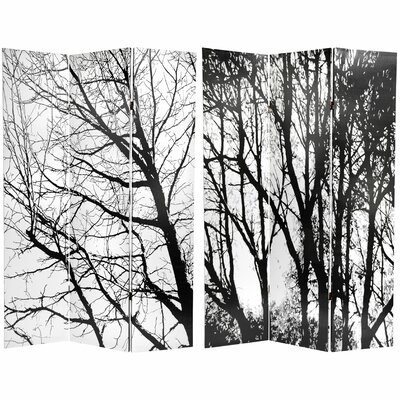 Dredgers Trees 3 Panel Room Divider by Millwood Pines