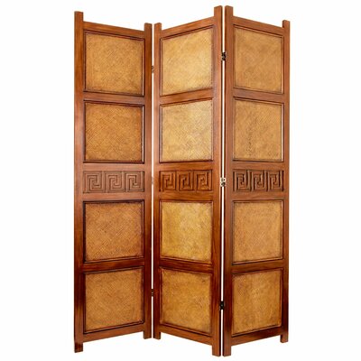 Bradt 44.28" W x 72" H 3- Panel Folding Room Divider