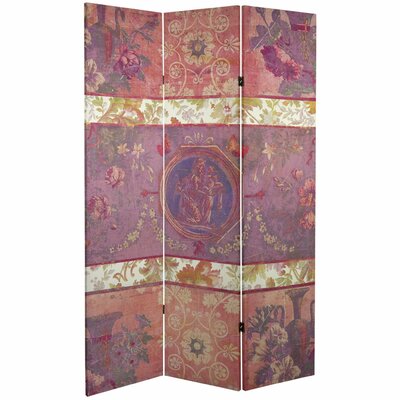 Sappington 38.75" W x 71" H 3- Panel Folding Room Divider