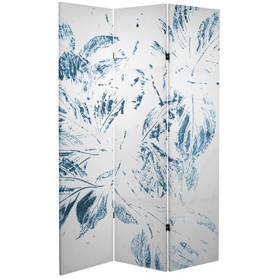 Madelline 38.75" W x 71" H 3- Panel Folding Room Divider by Red Barrel Studio