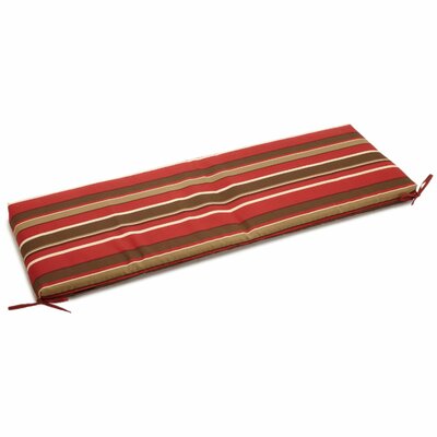 Monserrat Indoor/Outdoor Bench Cushion by Blazing Needles