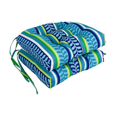 Pike Outdoor Lounge Chair Cushion by Blazing Needles