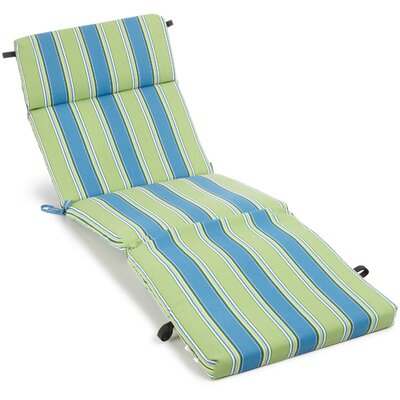 Haliwall Indoor/Outdoor Chaise Lounge Cushion by Blazing Needles