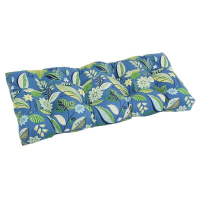Indoor/Outdoor Loveseat Bench Cushion by Blazing Needles