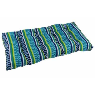 Indoor/Outdoor Loveseat Bench Cushion by Blazing Needles