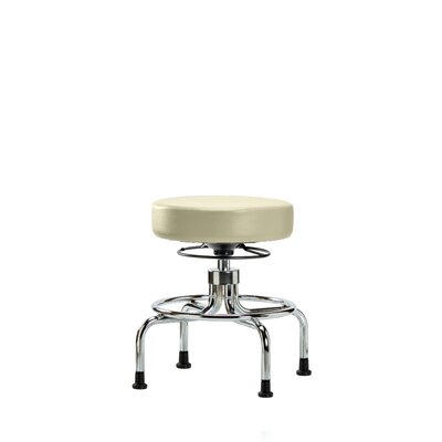 Anguiano Screw Lift Desk Height Adjustable Lab Stool by Symple Stuff