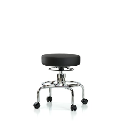 Anguiano Screw Lift Desk Height Adjustable Lab Stool by Symple Stuff