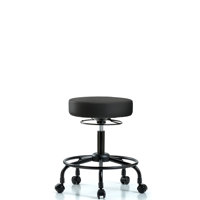 Ida Round Tube Base Height Adjustable Lab Stool by Symple Stuff
