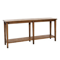 Dox Sofa Console Table, Shelf, Reclaimed Pine, Antique Brown, 71 Inch by Benjara