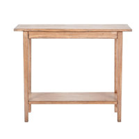 Duro Sofa Console Table With Open Shelf, Reclaimed Wood by Benjara