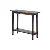 Duro Sofa Console Table With Open Shelf, Reclaimed Wood by Benjara