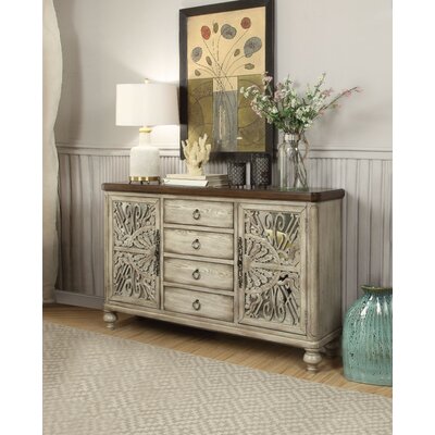 Haegan 4 Drawer Combo Dresser by Ophelia & Co.