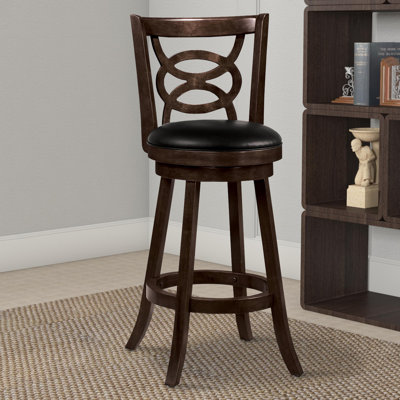 Wellington 29.25" Swivel Bar Stool by Red Barrel Studio