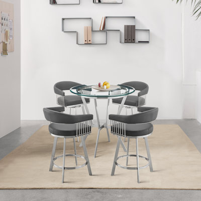 Naomi & Chelsea Counter Height Dining Set by Orren Ellis
