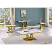 Haidy 4 - Piece Living Room Table Set by Everly Quinn