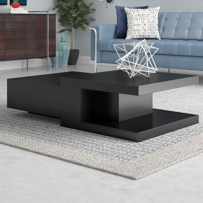 Aleph Block Coffee Table with Storage by Wade Logan