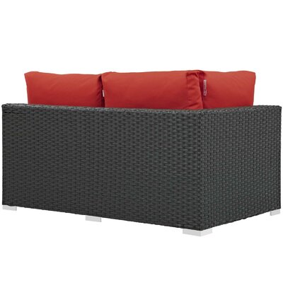 Modway Stopover Outdoor Patio Sunbrella Left Arm Loveseat by Modway