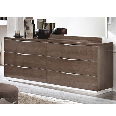 Rumsey 6 Drawer Double Dresser