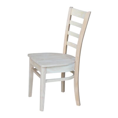 Alvery Solid Wood Dining Chair by Breakwater Bay