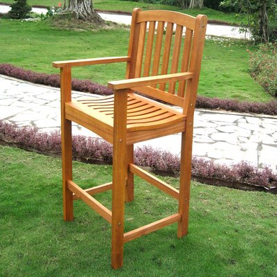 Blaser 29" Patio Bar Stool by Beachcrest Home