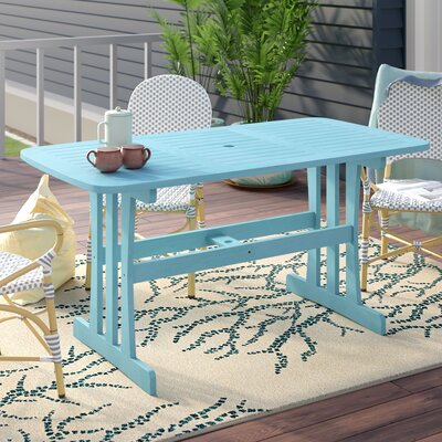 Blaser Wooden Dining Table by Beachcrest Home