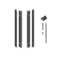 Adjustable Slat Fence Frame Kit by OUTDECO