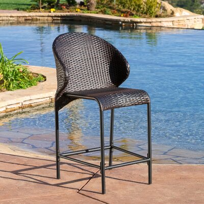 Petti 25.5" Patio Bar Stool